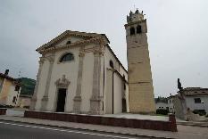 Chiesa di Santi Gervasio e Protasio Martiri - Vista complessiva di chiesa e campanile da Sud-Ovest